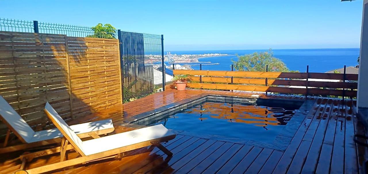Villa Havre De Paix ,Vue Sur L'Ocean La Possession Exterior foto